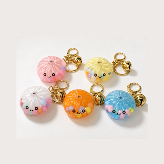 Squishy Dumpling Keychain