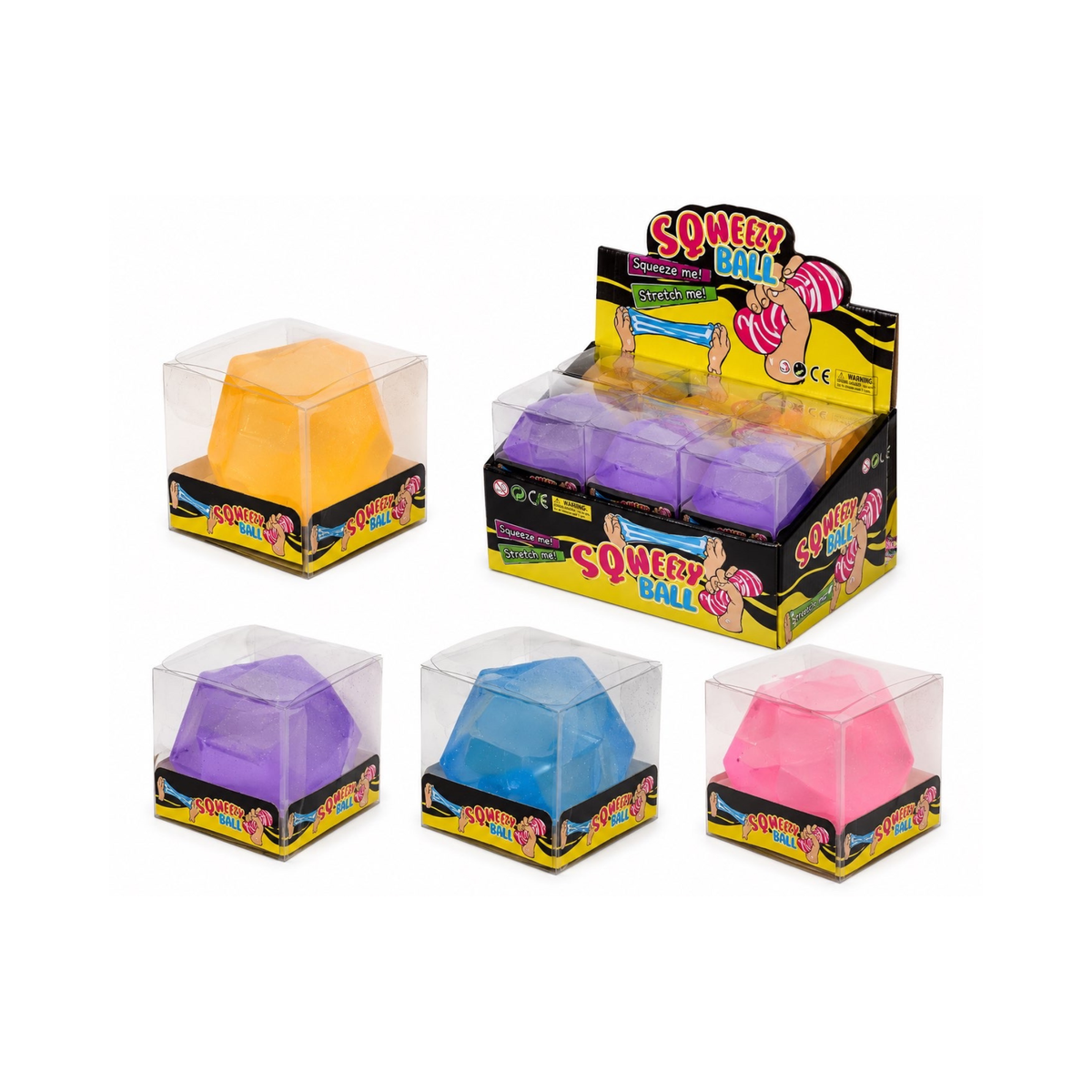 Glitter Prism Squishy