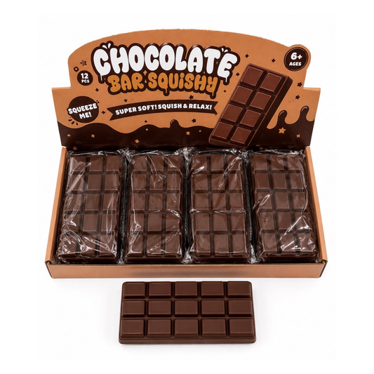 Chocolate Bar Squishy Toy