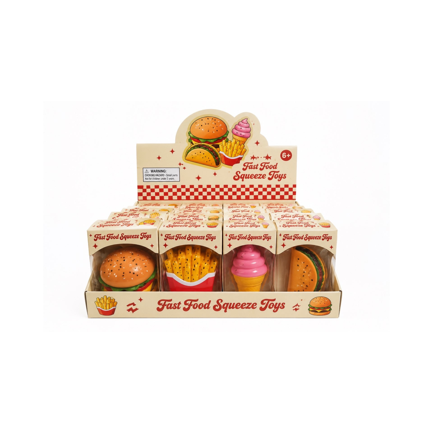 Fast Food Squishy Toy