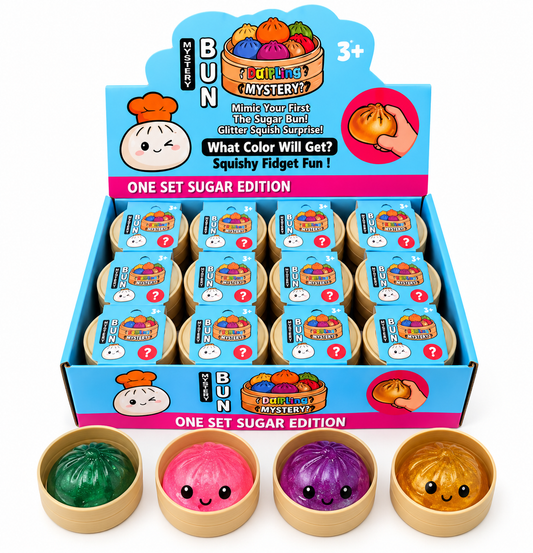 Glitter Mini Dumpling Mystery Squishy