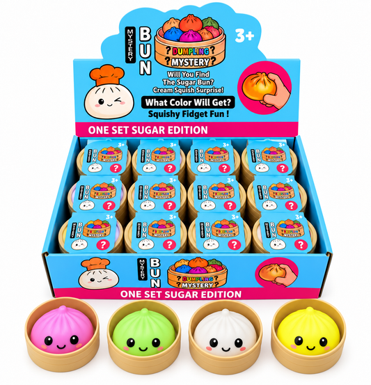 Cream Mini Dumpling Mystery Squishy
