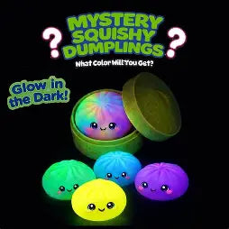 Glow In The Dark Mystery Bun Squishy